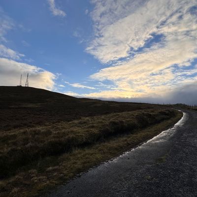 LIGHTNING IN A TWILIGHT HOUR