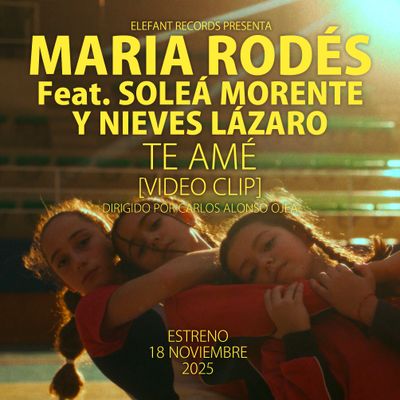 MARIA RODÉS (Feat. Soleá Morente y Nieves Lázaro) "Te Amé" Video-Clip